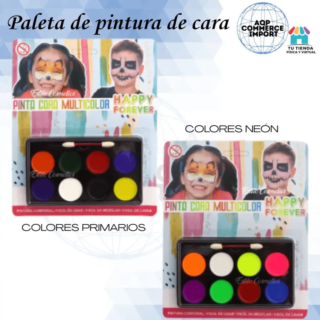 PALETA DE PINTURA DE CARA