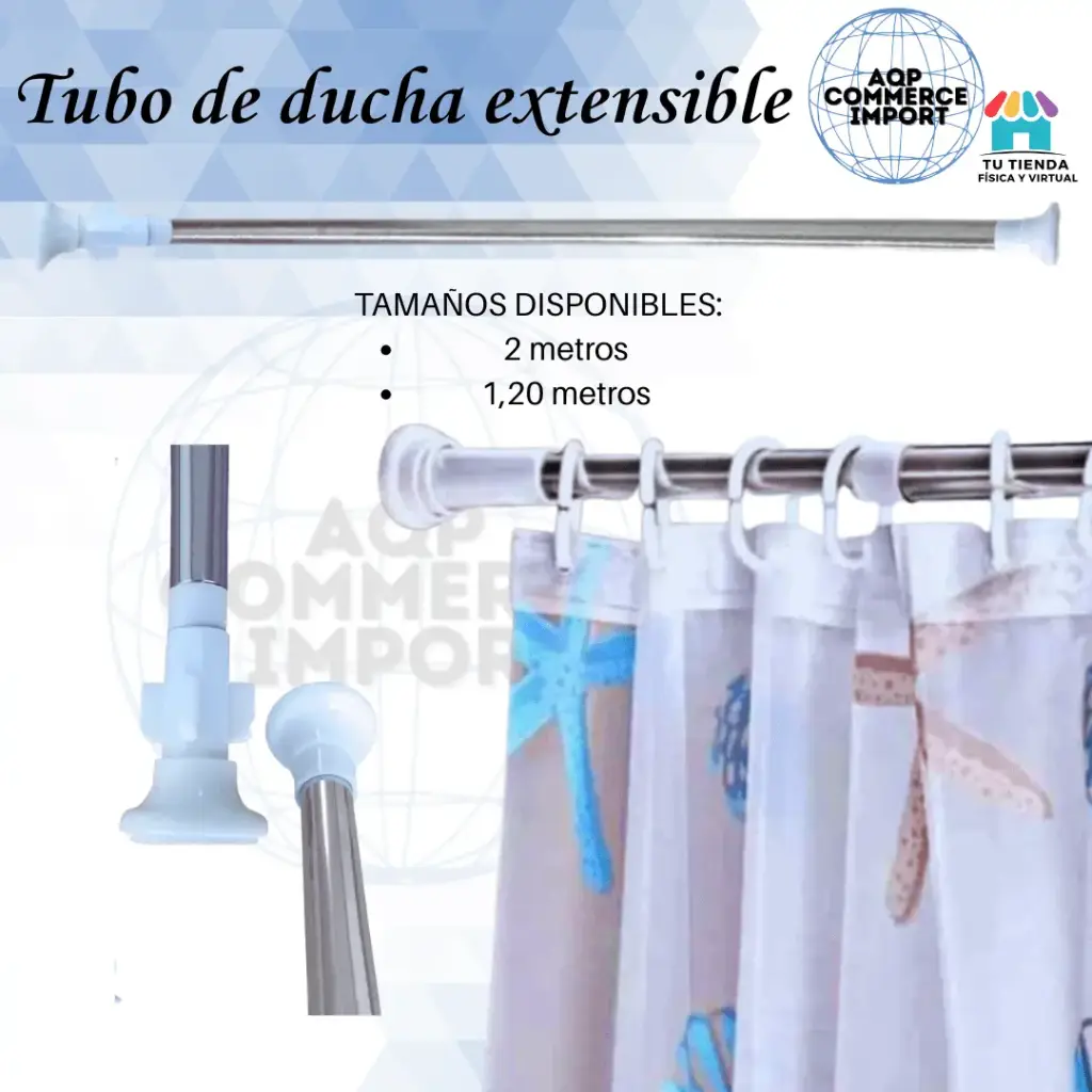 TUBO DE DUCHA EXTENSIBLE - 2mtrs