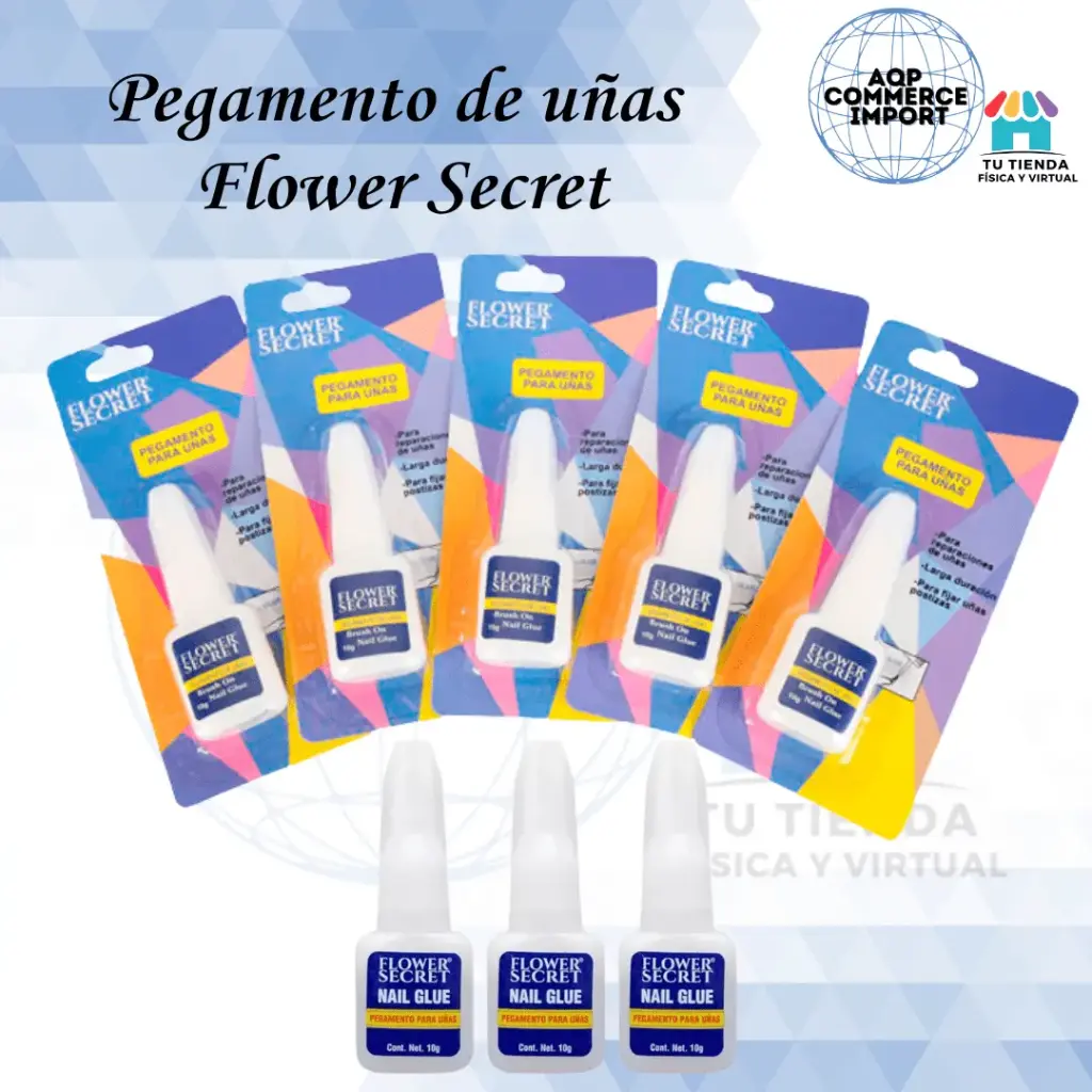 PEGAMENTO DE UÑAS FLOWER SECRET