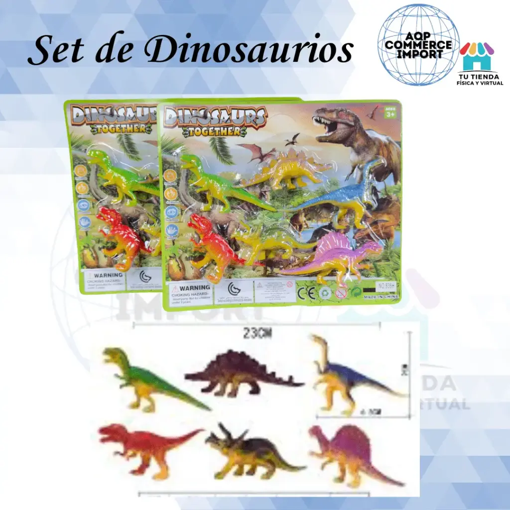 SET DE DINOSAURIOS