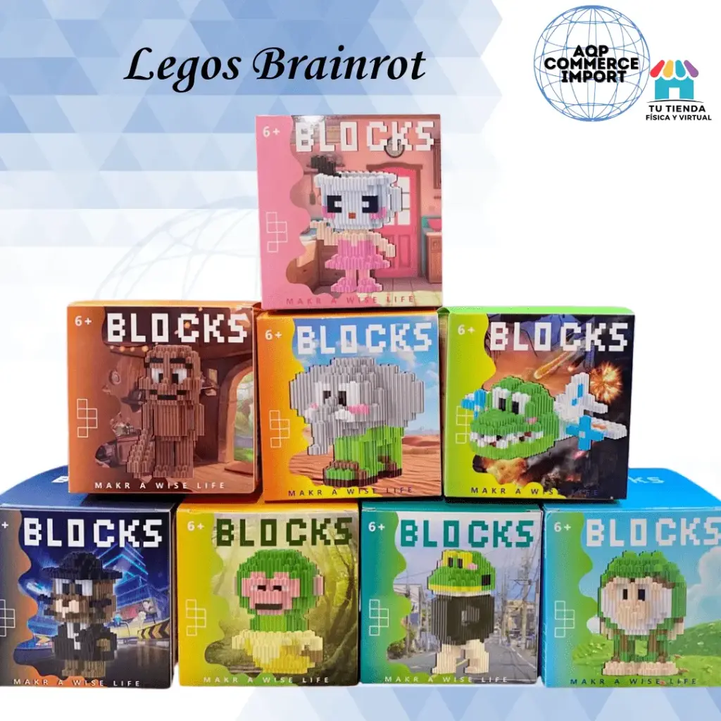 LEGOS BRAINROT - JUGUETE