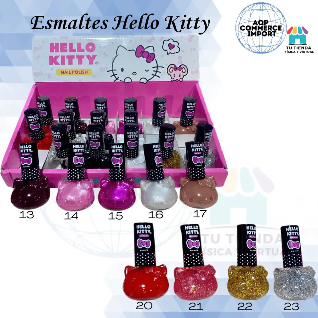ESMALTES HELLO KITTY