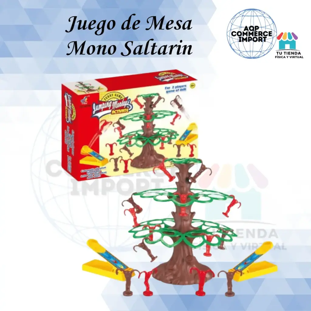 JUEGO DE MESA MONO SALTARIN