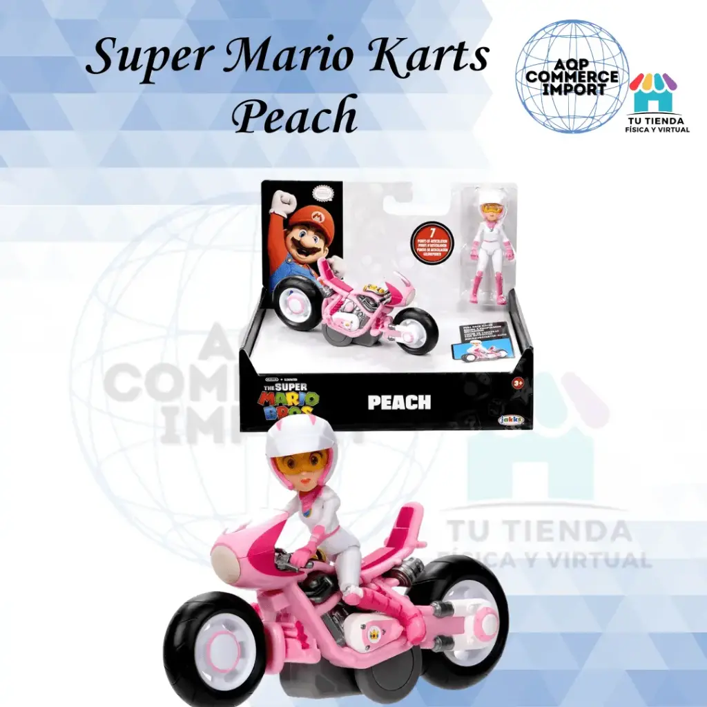 SUPER MARIO KART 2,5" - PEACH
