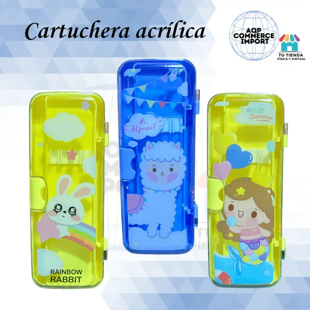 CARTUCHERA ACRÍLICA