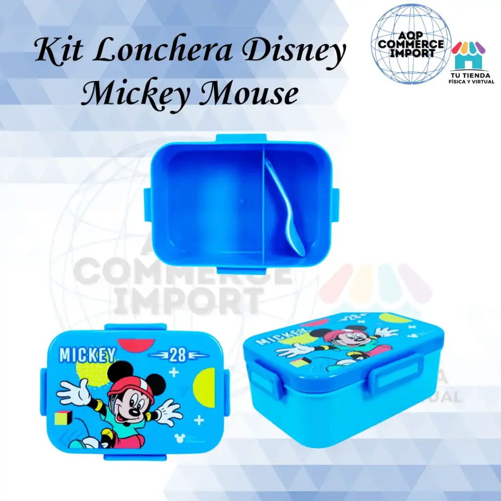 KIT LONCHERA DISNEY