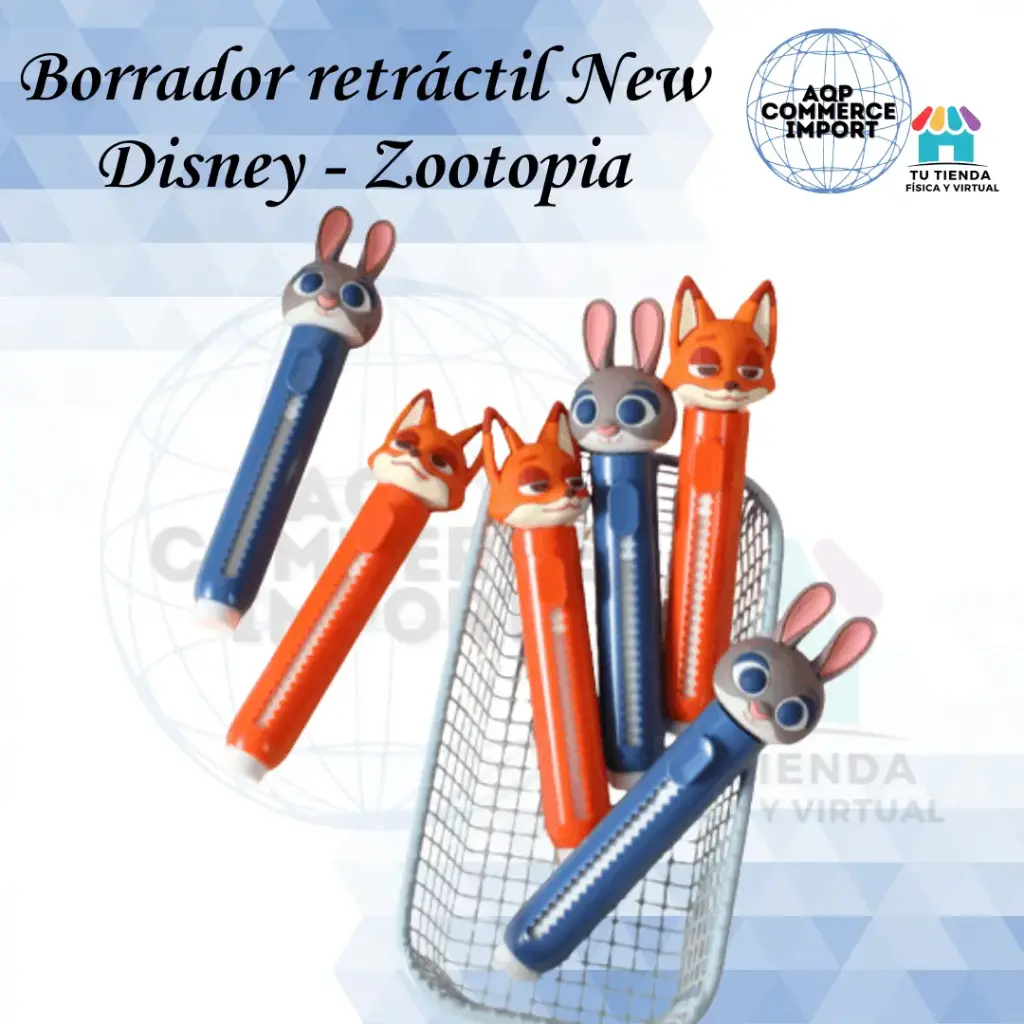 BORRADOR RETRÁCTIL - NEW DISNEY
