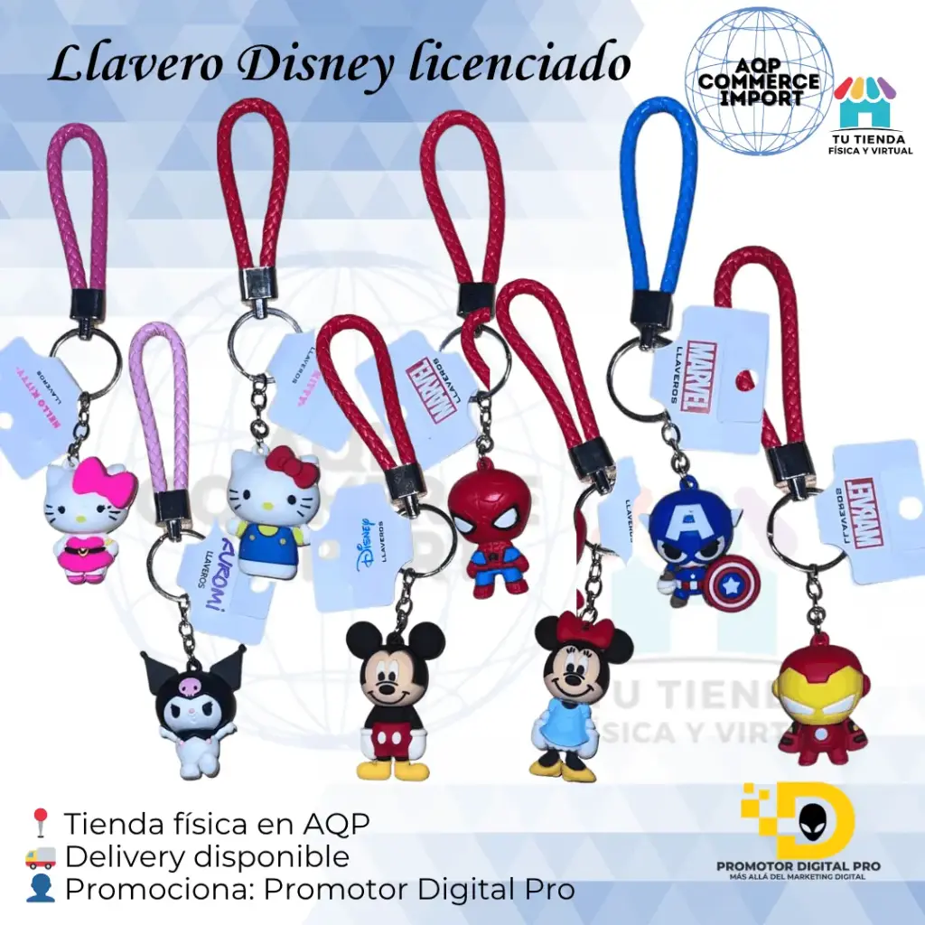 LLAVERO DISNEY LICENCIADO