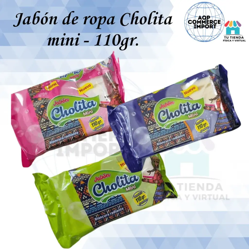 JABÓN DE ROPA CHOLITA MINI - 110GR