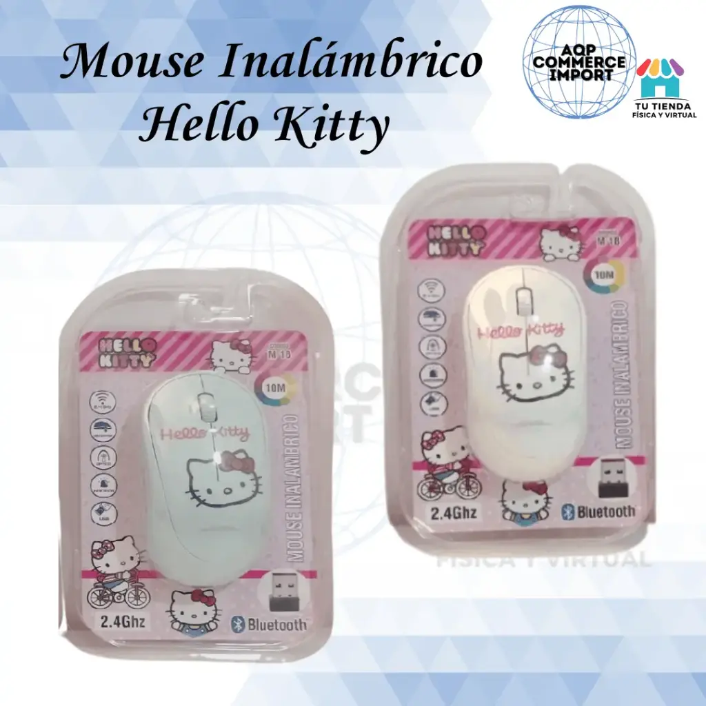 MOUSE INALÁMBRICO HELLO KITTY