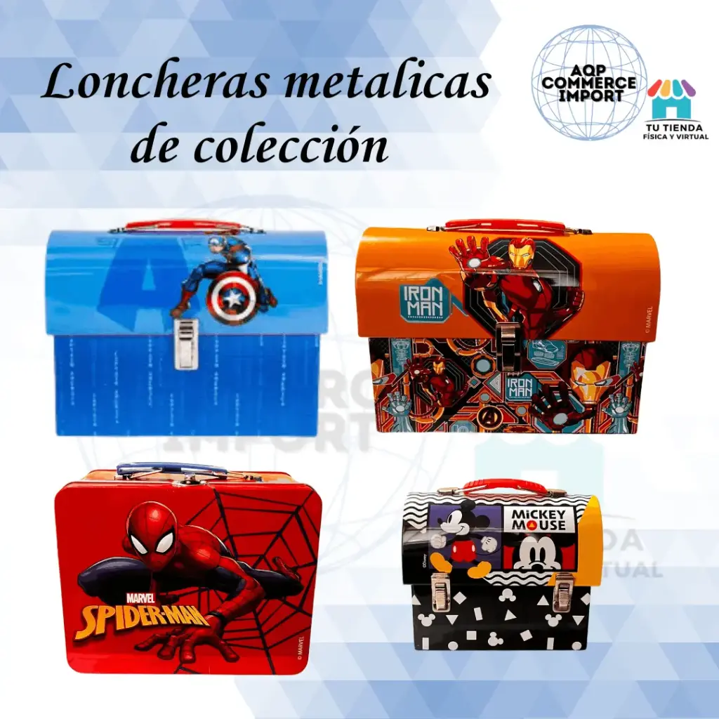 LONCHERAS METÁLICAS DE COLECCIÓN