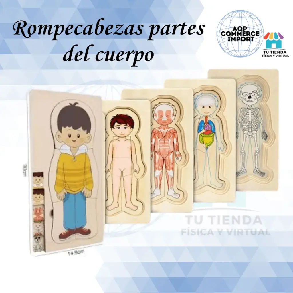 ROMPECABEZAS PARTE DEL CUERPO