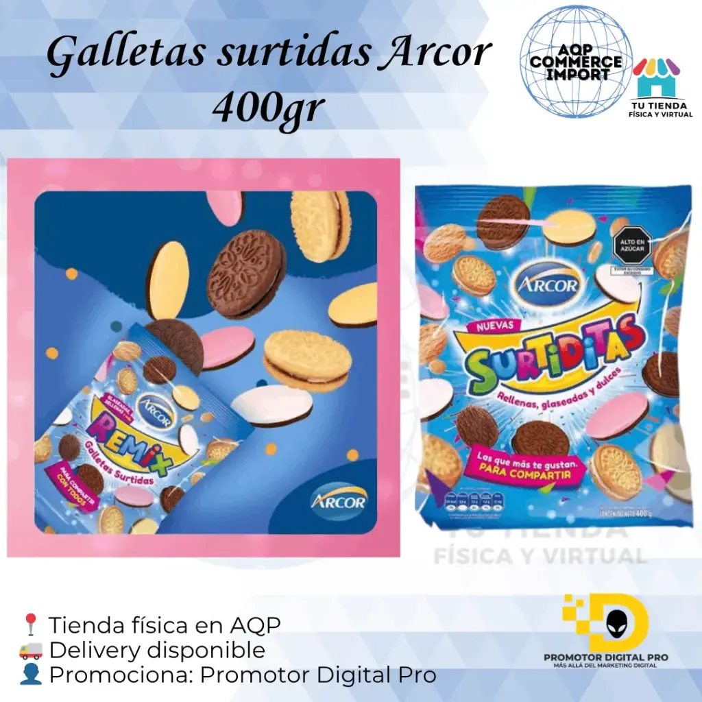 GALLETAS SURTIDAS - ARCOR