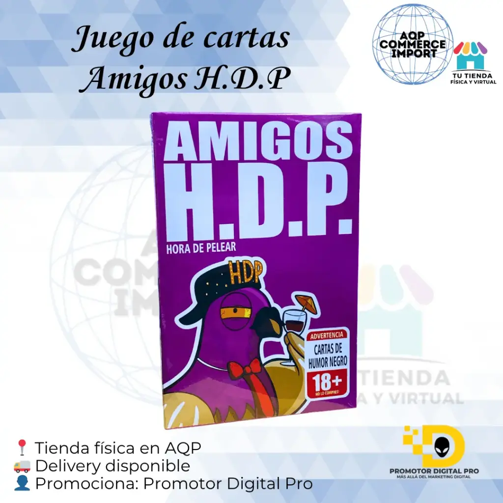 JUEGO DE CARTAS AMIGOS HDP