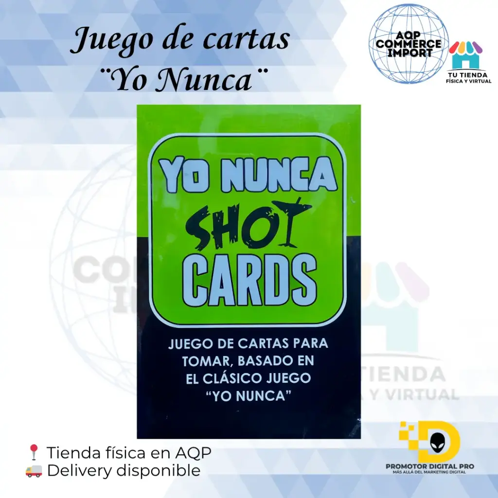 JUEGO DE CARTAS YO NUNCA