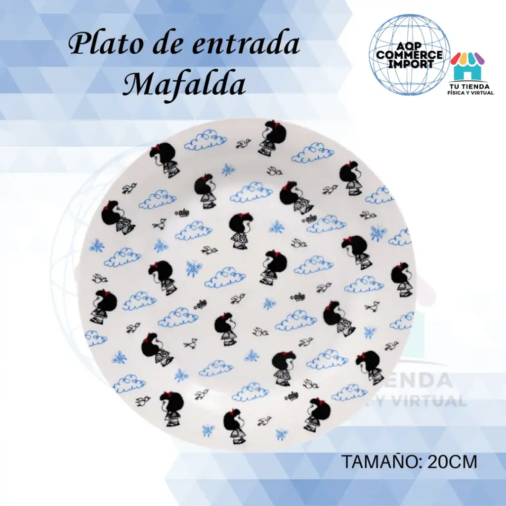 PLATO DE ENTRADA MAFALDA