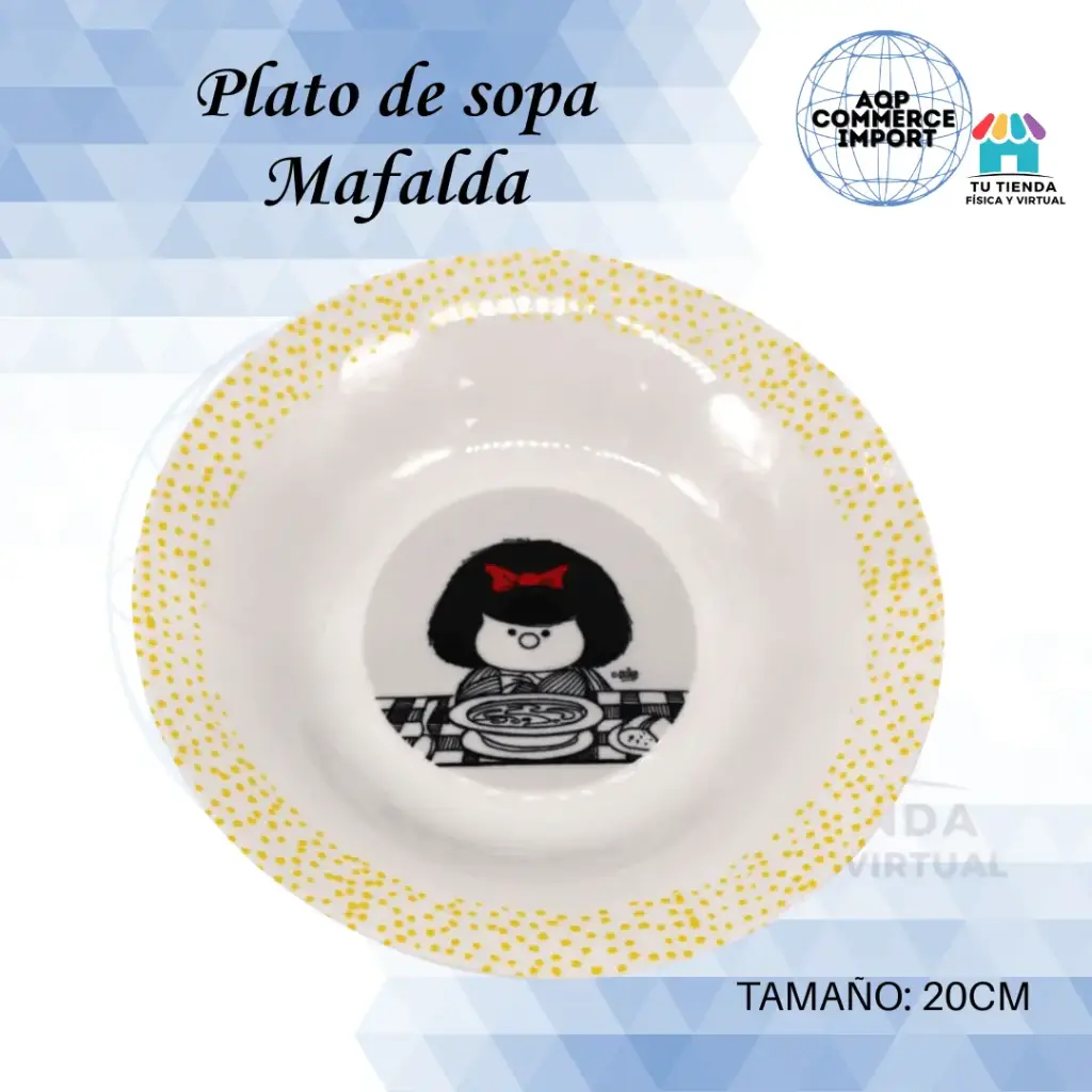 PLATO DE SOPA MAFALDA