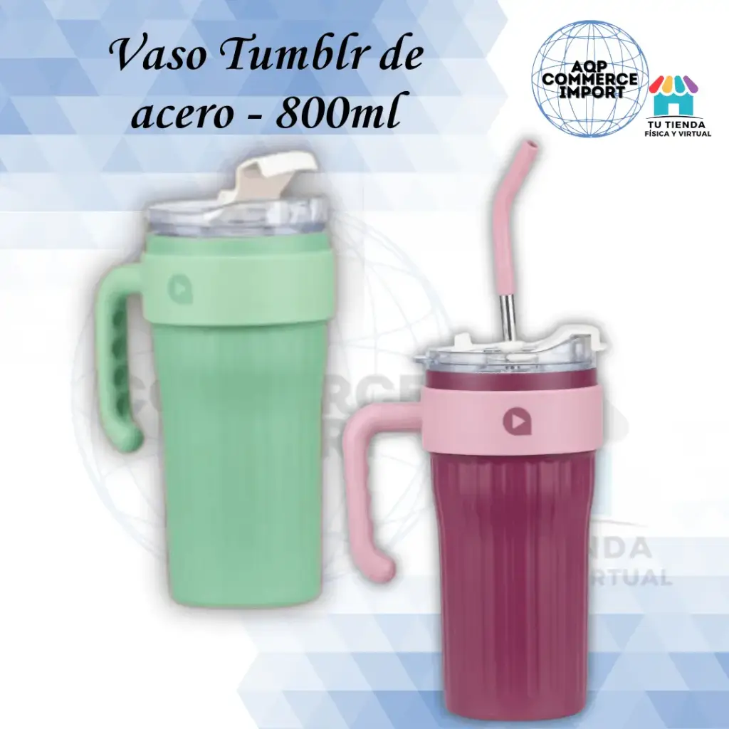 VASO TUMBLR DE ACERO - 800ML