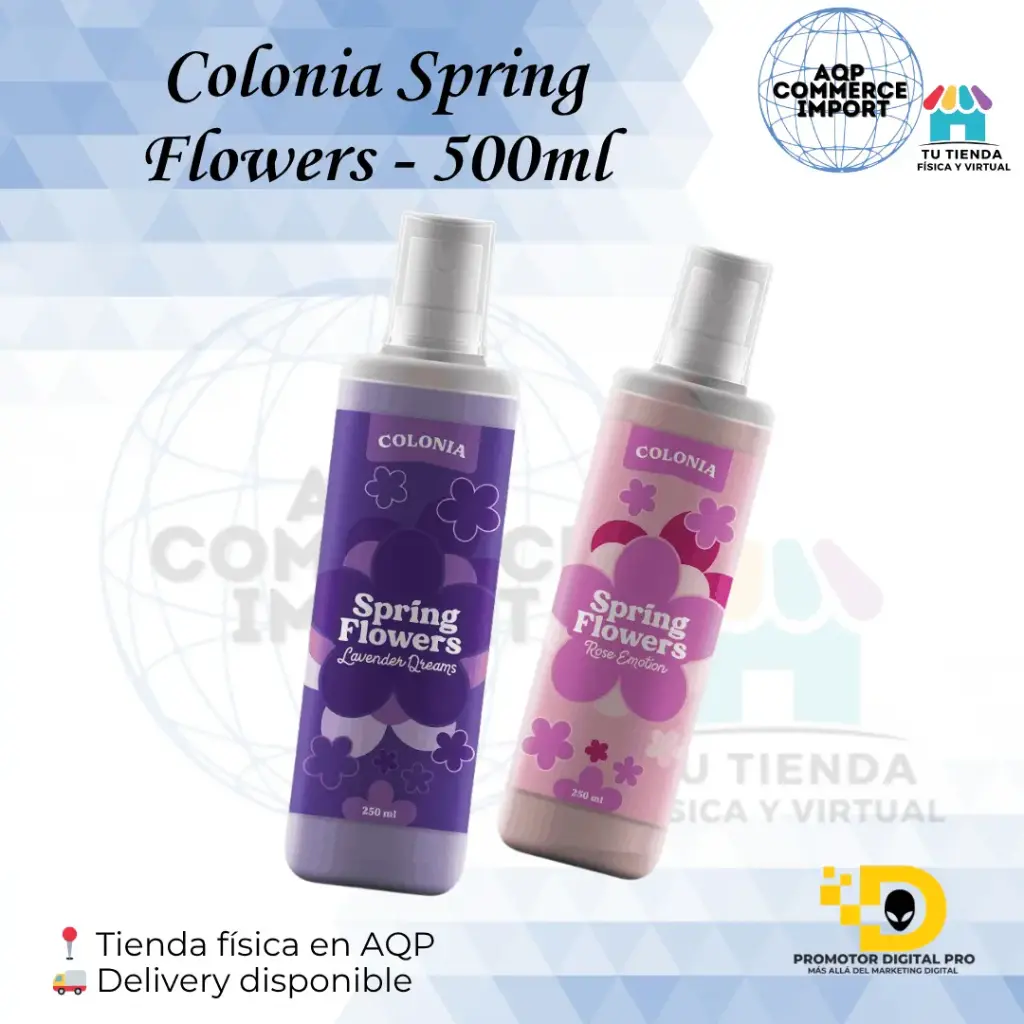 COLONIA SPRING FLOWERS - 500ML