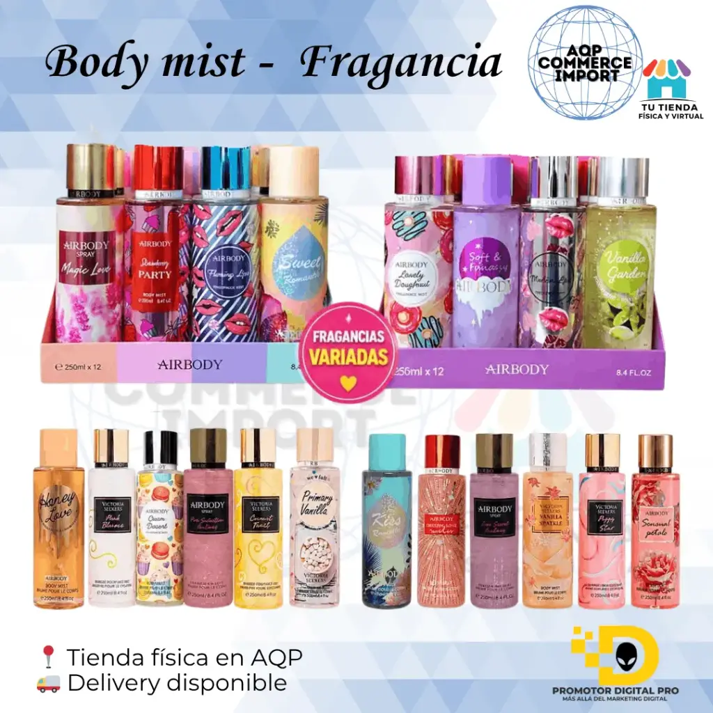 BODY MIST - FRAGANCIA