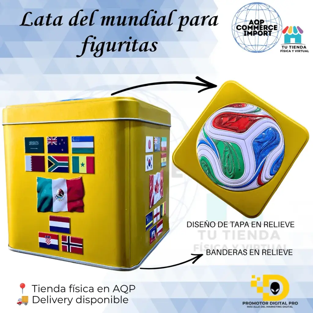 LATA DEL MUNDIAL PARA FIGURITAS