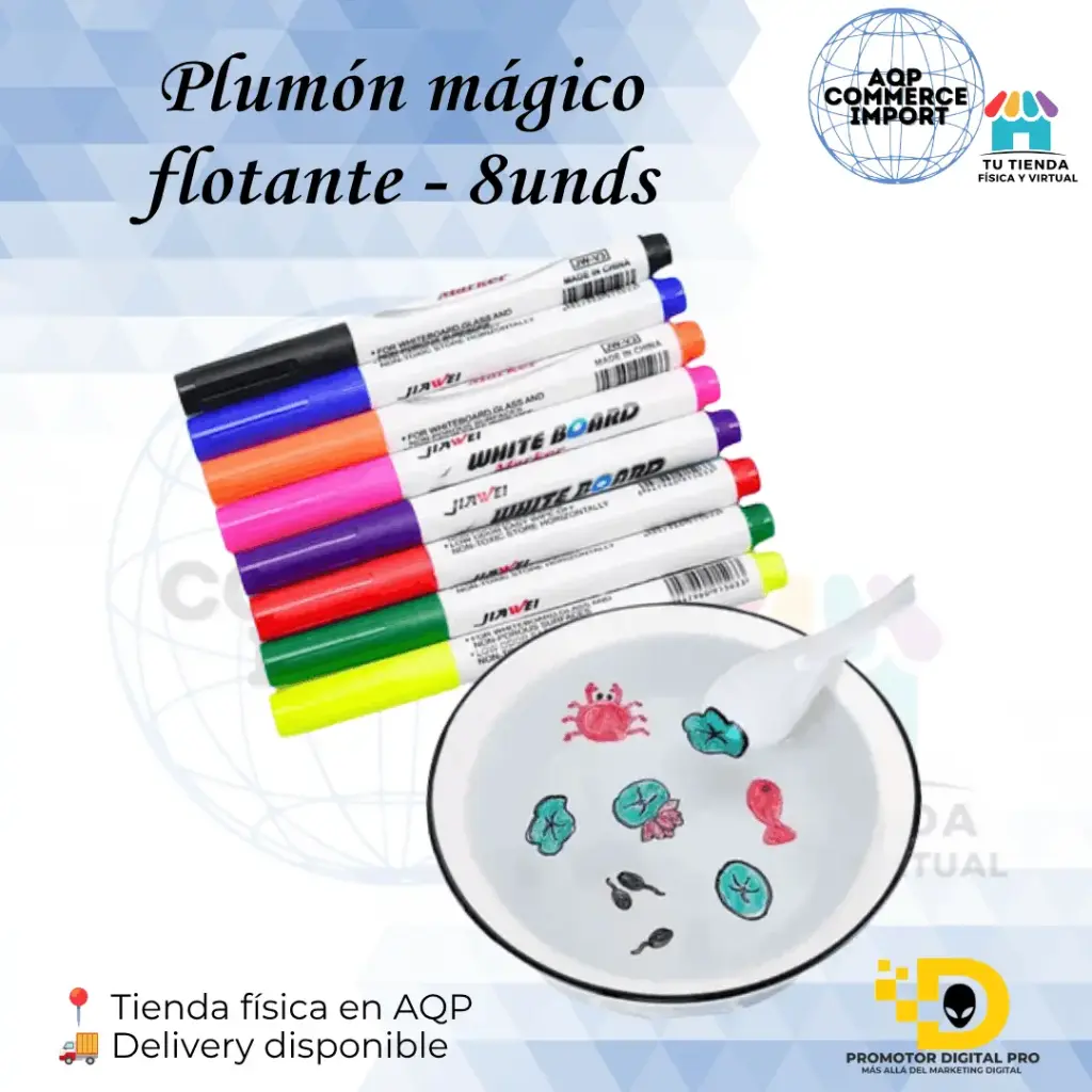PLUMÓN MAGICO FLOTANTE - 7UNDS