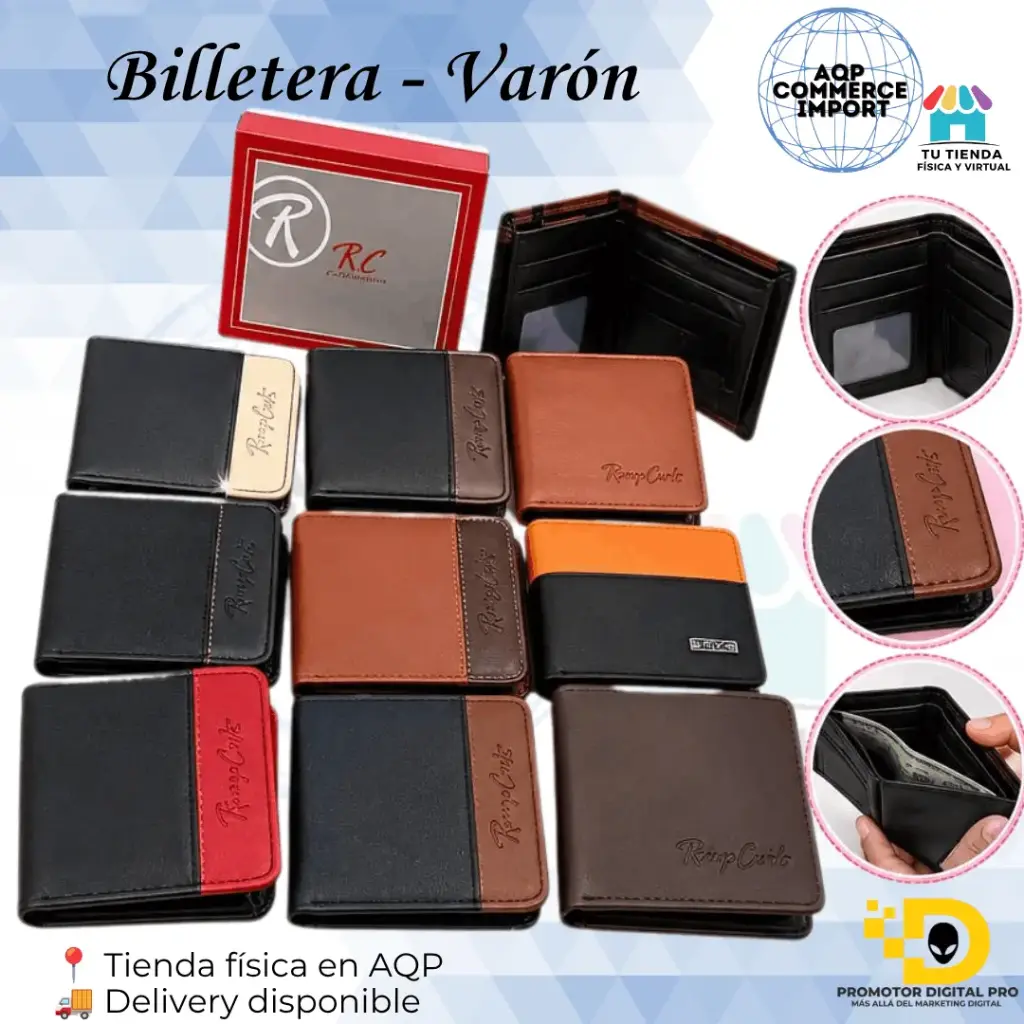 BILLETERA - VARÓN