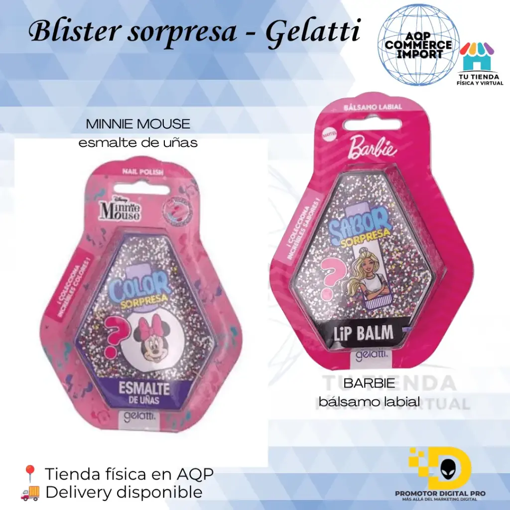 BLISTER SORPRESA - GELATTI