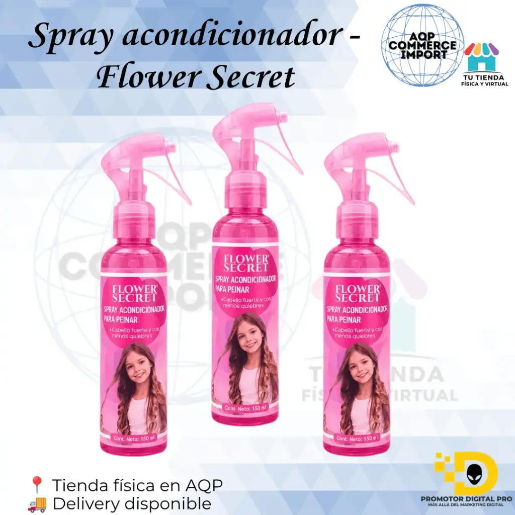 SPRAY ACONDICIONADOR - FLOWER SECRET
