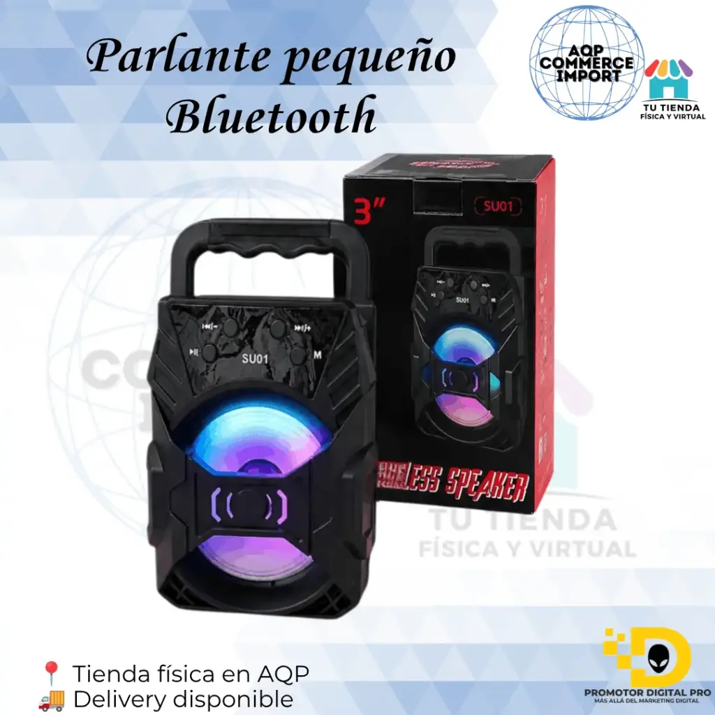 PARLANTE PEQUEÑO BLUETOOTH
