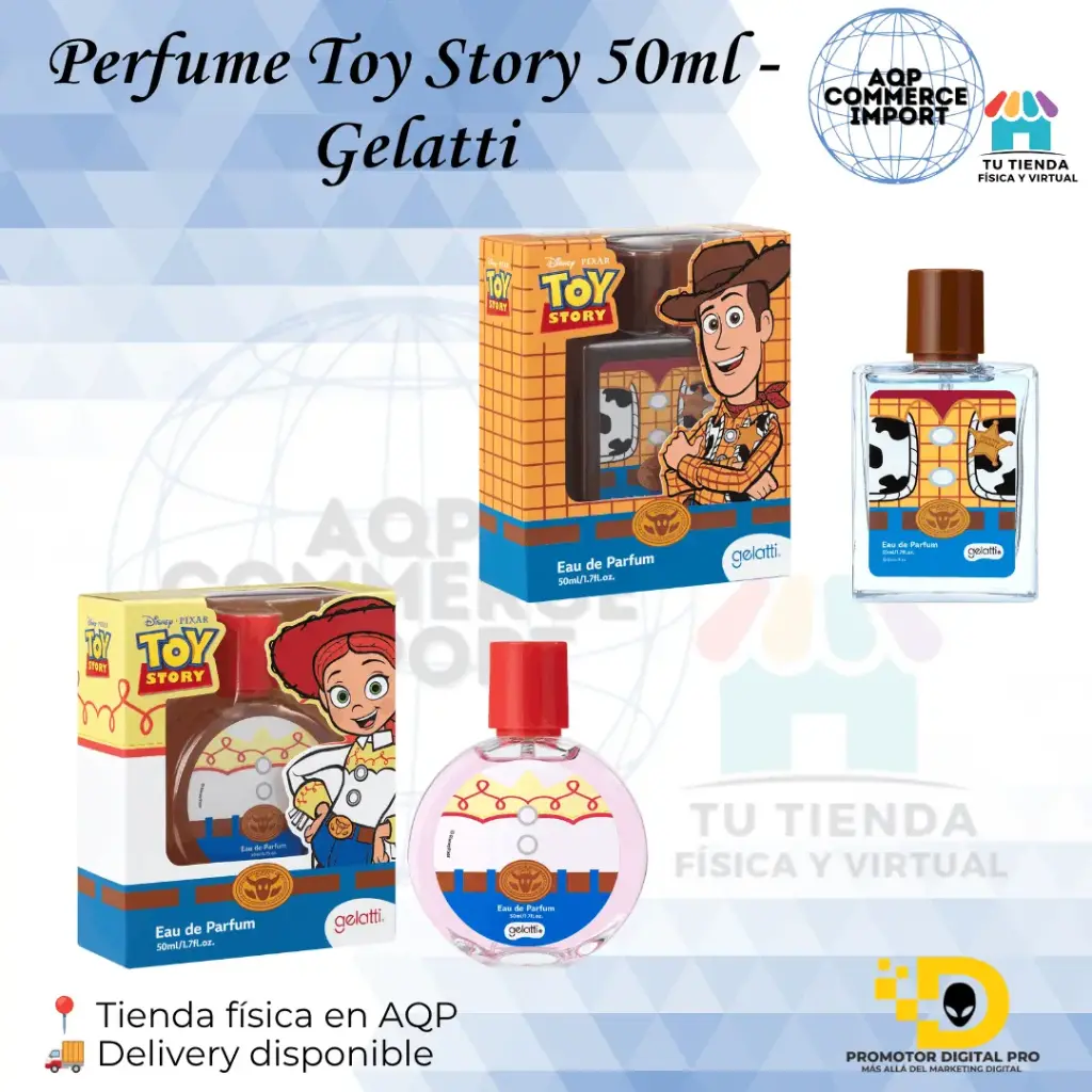 PERFUME TOY STORY 50ML - GELATTI
