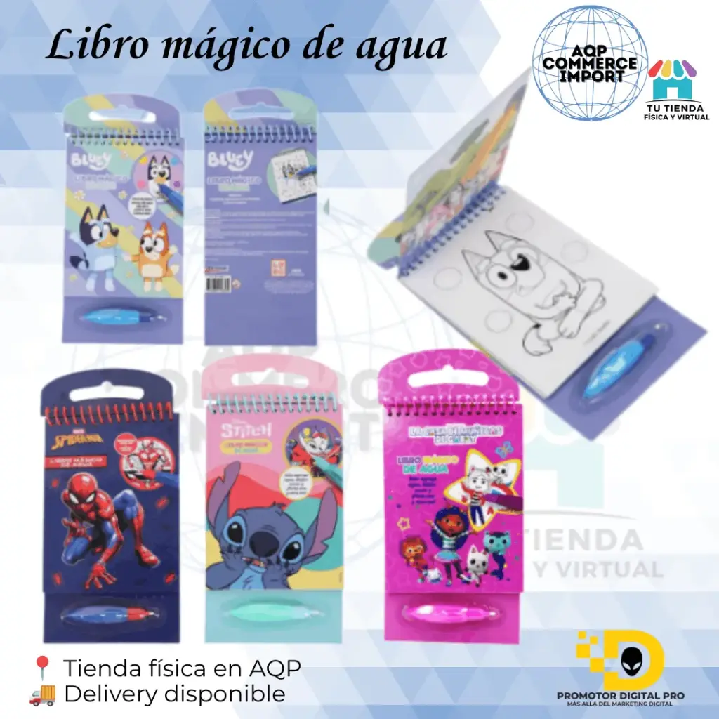 LIBRO MÁGICO DE AGUA 