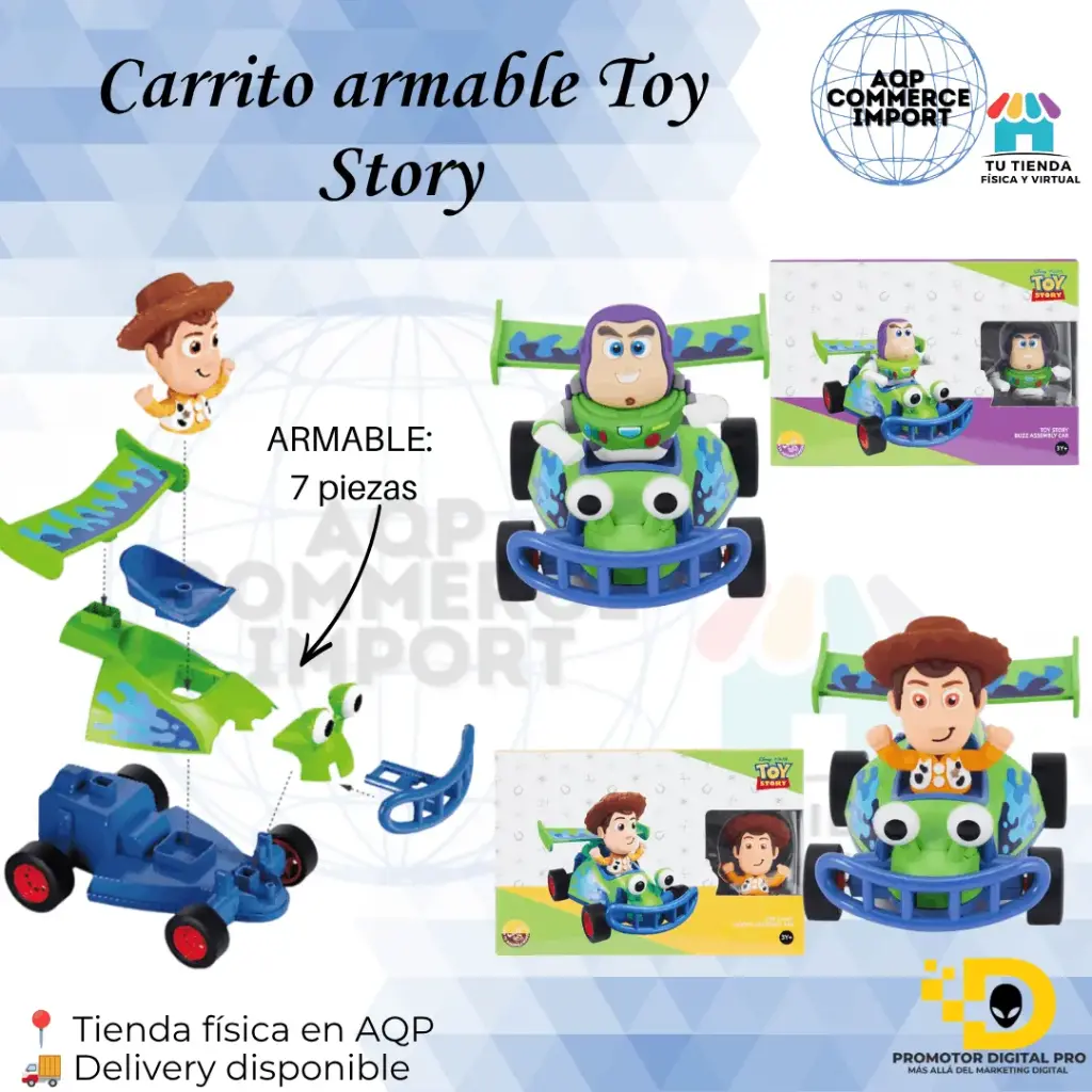 CARRITO ARMABLE TOY STORY