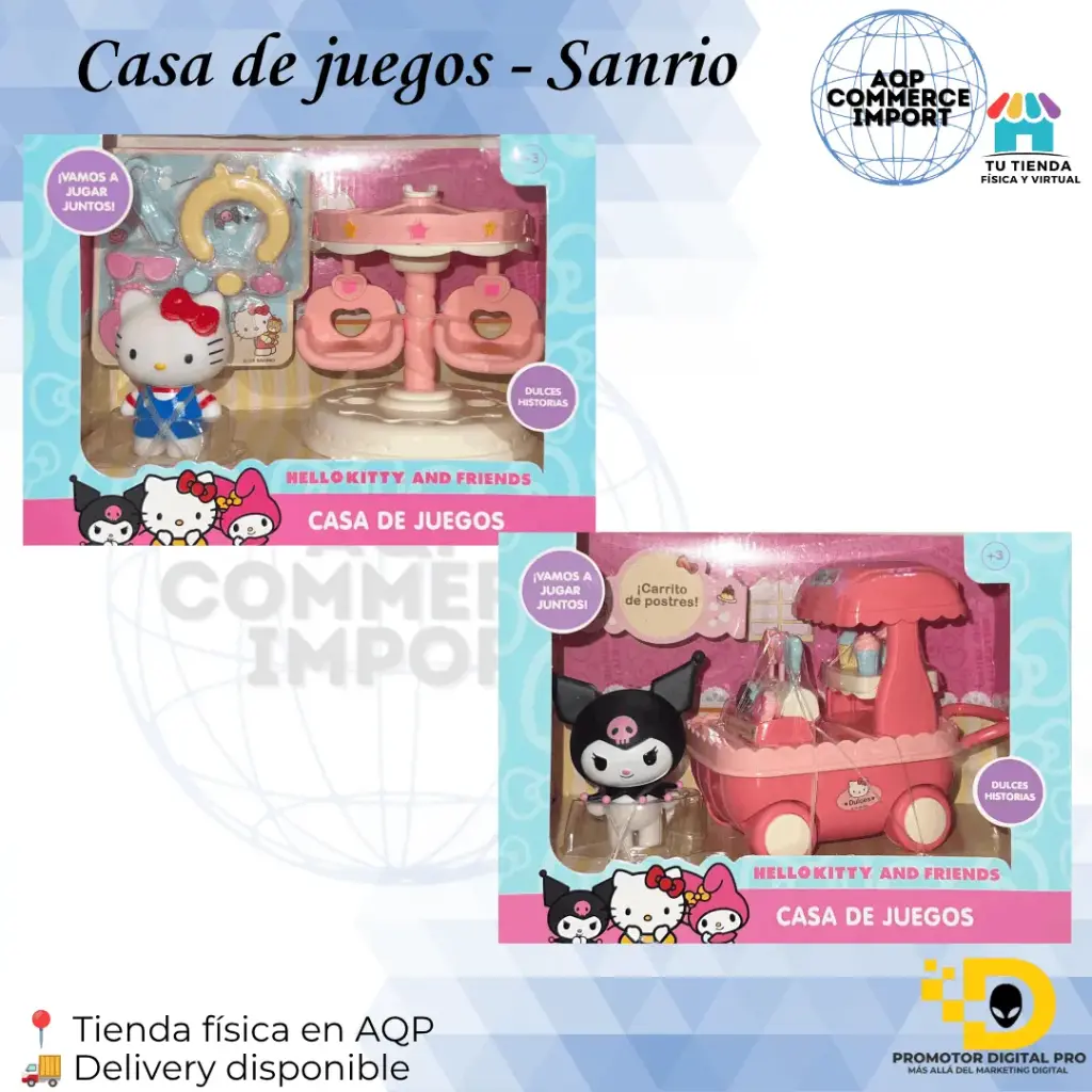 CASA DE JUEGOS - SANRIO
