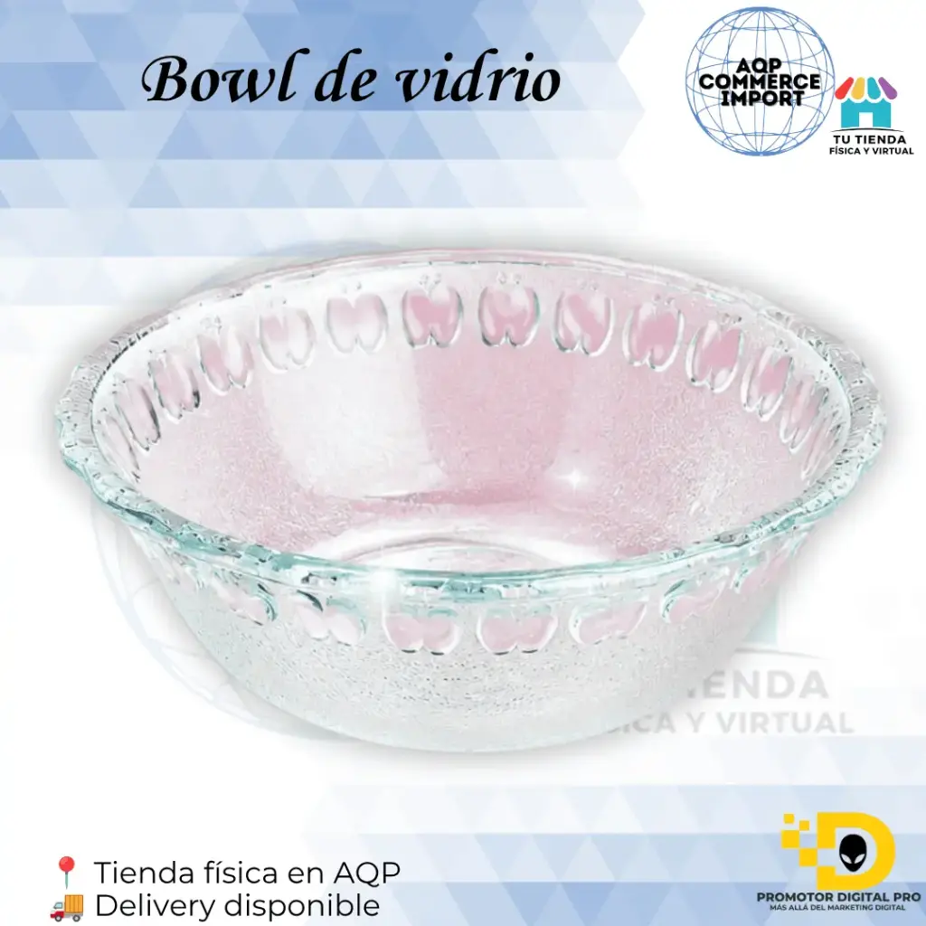 BOWL DE VIDRIO