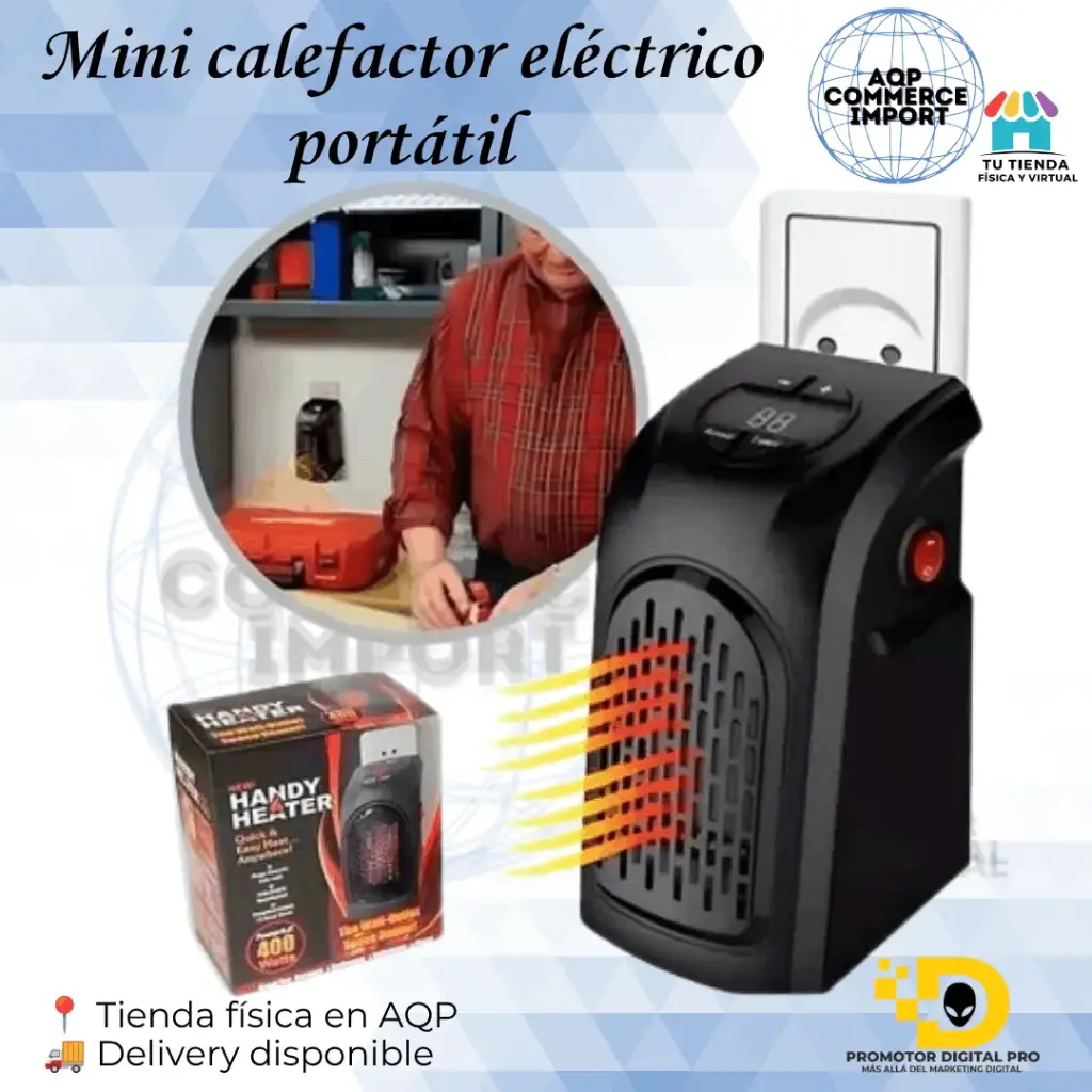 MINI CALEFACTOR PORTÁTIL