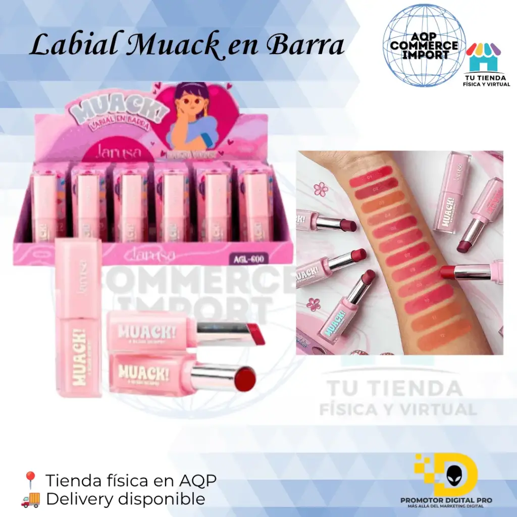 LABIAL MUACK EN BARRA - JARUSA