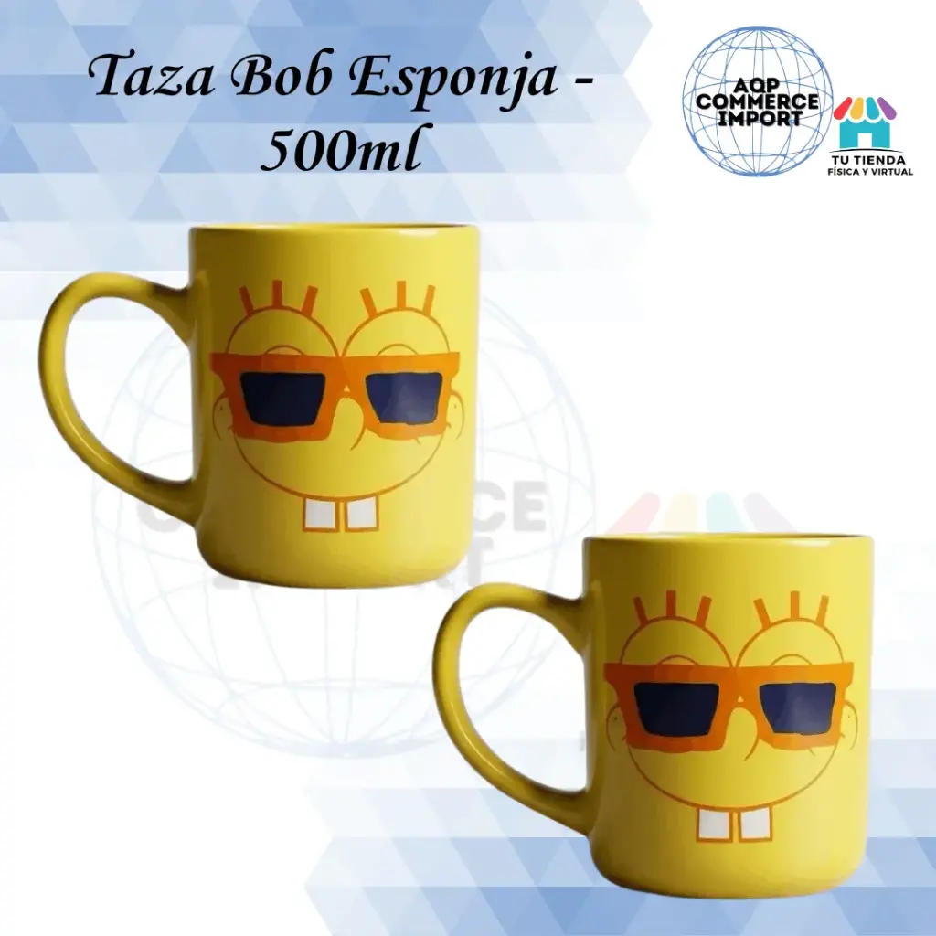 TAZA BOB ESPONJA - 500ML