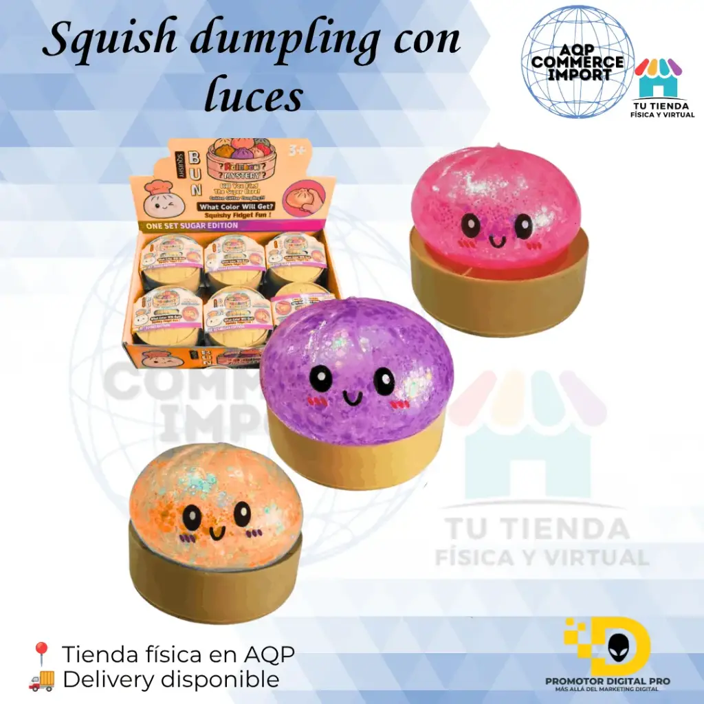SQUISHY DUMPLING CON LUCES