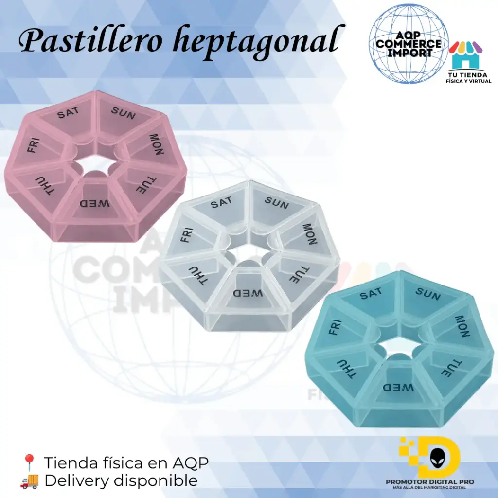 PASTILLERO HEPTAGONAL