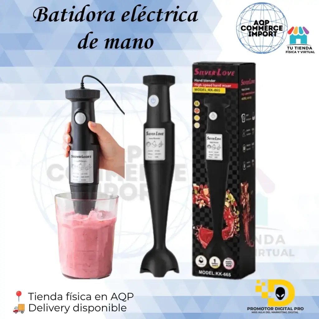 BATIDORA ELÉCTRICA DE MANO