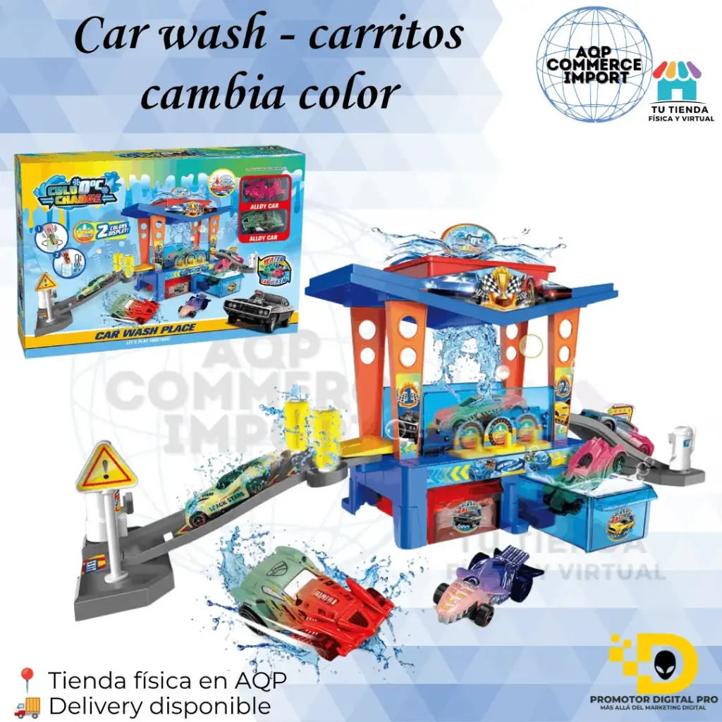 CAR WASH - CARRITOS CAMBIA COLOR