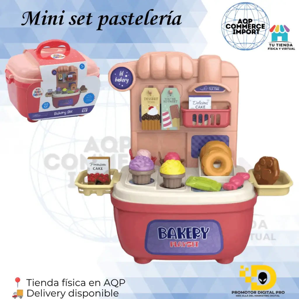 MINI SET PASTELERÍA