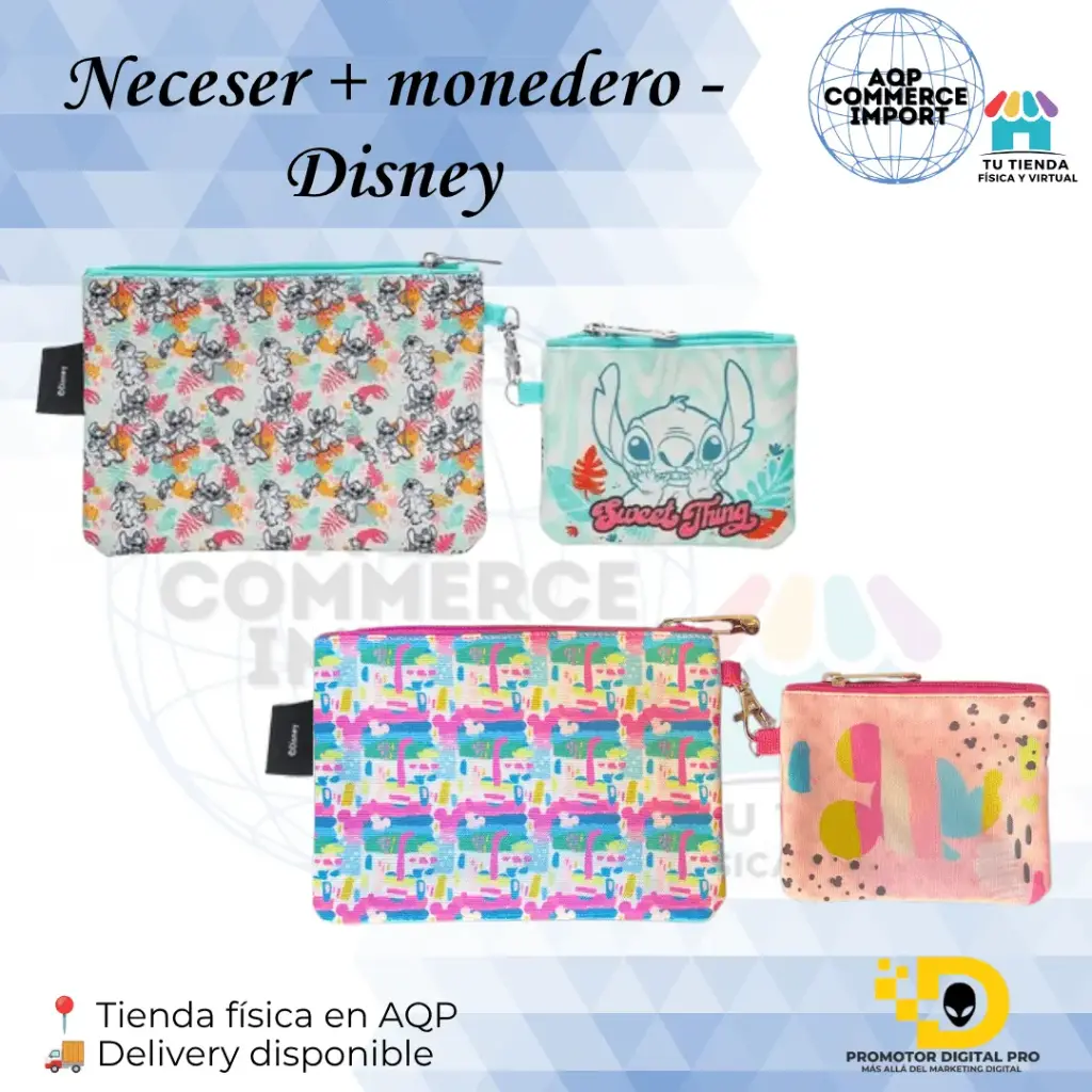 NECESER + MONEDERO - DISNEY