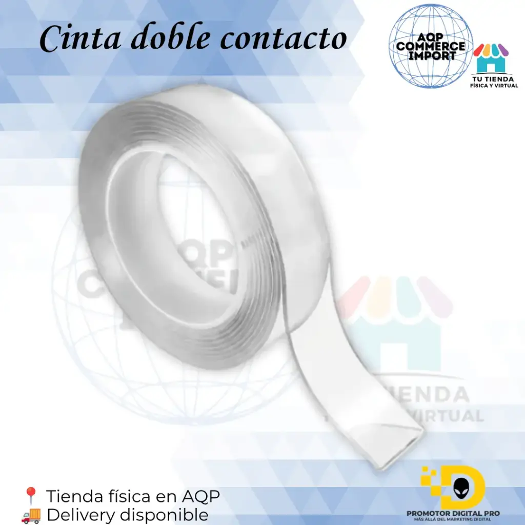 CINTA DOBLE CONTACTO