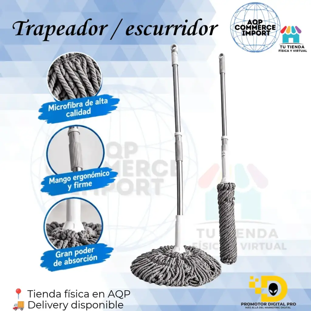 TRAPEADOR / ESCURRIDOR
