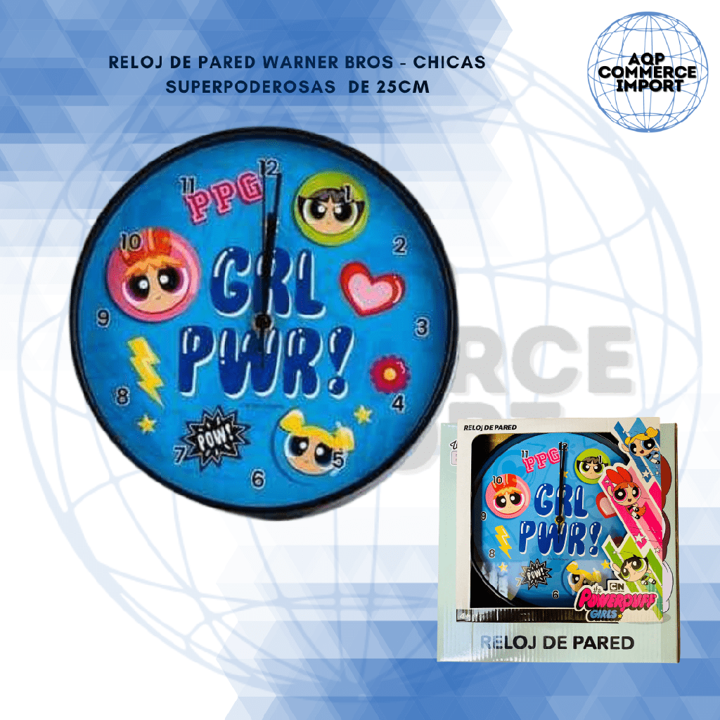 RELOJ DE PARED 25CM - WARNER BROS