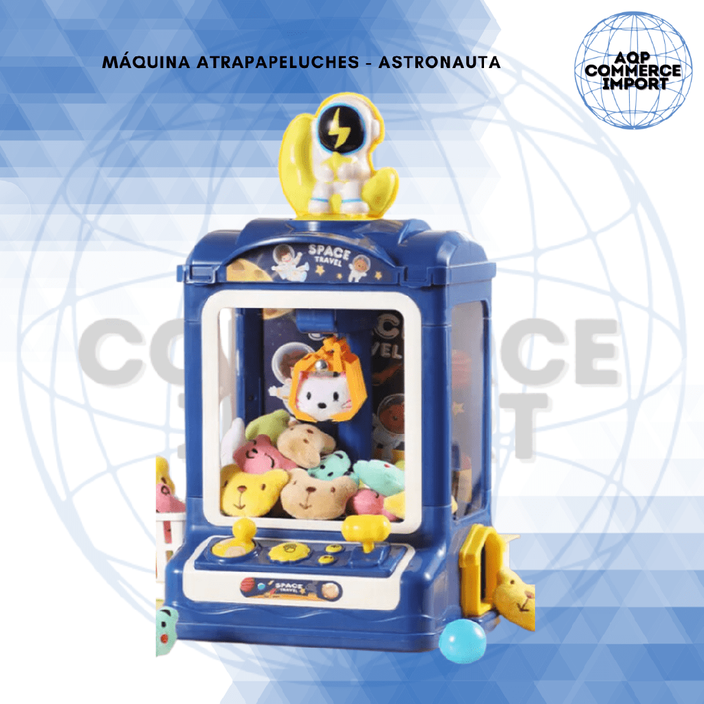 MINI MÁQUINA ATRAPAPELUCHES