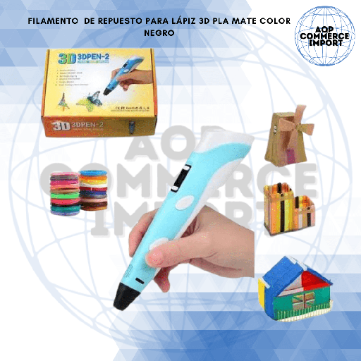 FILAMENTO  DE REPUESTO PARA LÁPIZ 3D PLA MATE 