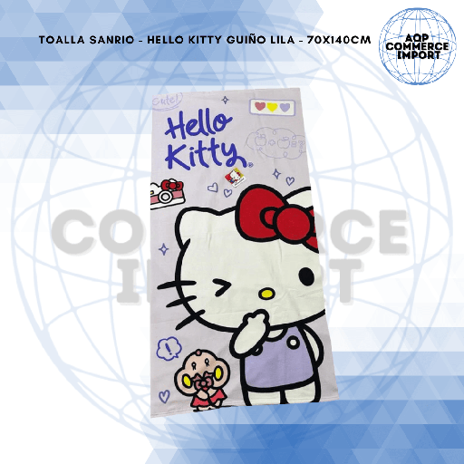 TOALLAS SANRIO  70X140cm - LICENCIADAS